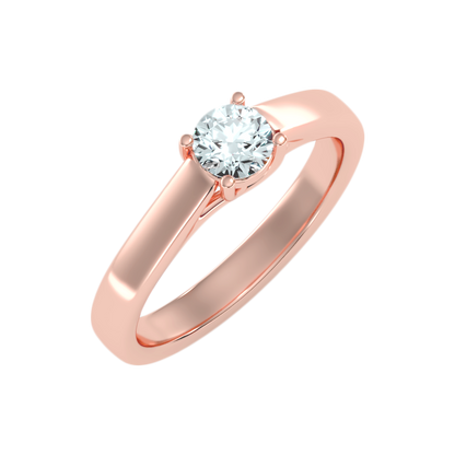 Lindo Solitaire Ring-Color_Rose-Gold