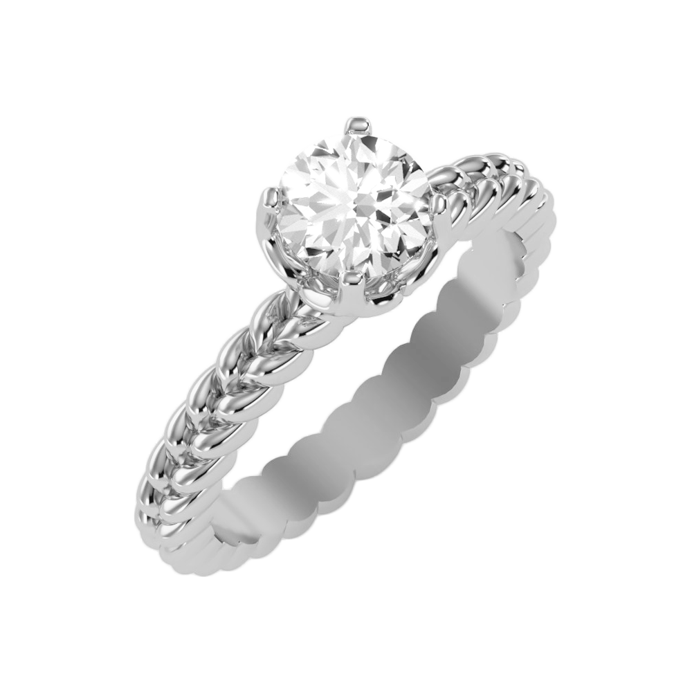 The Complimenting Solitaire Ring