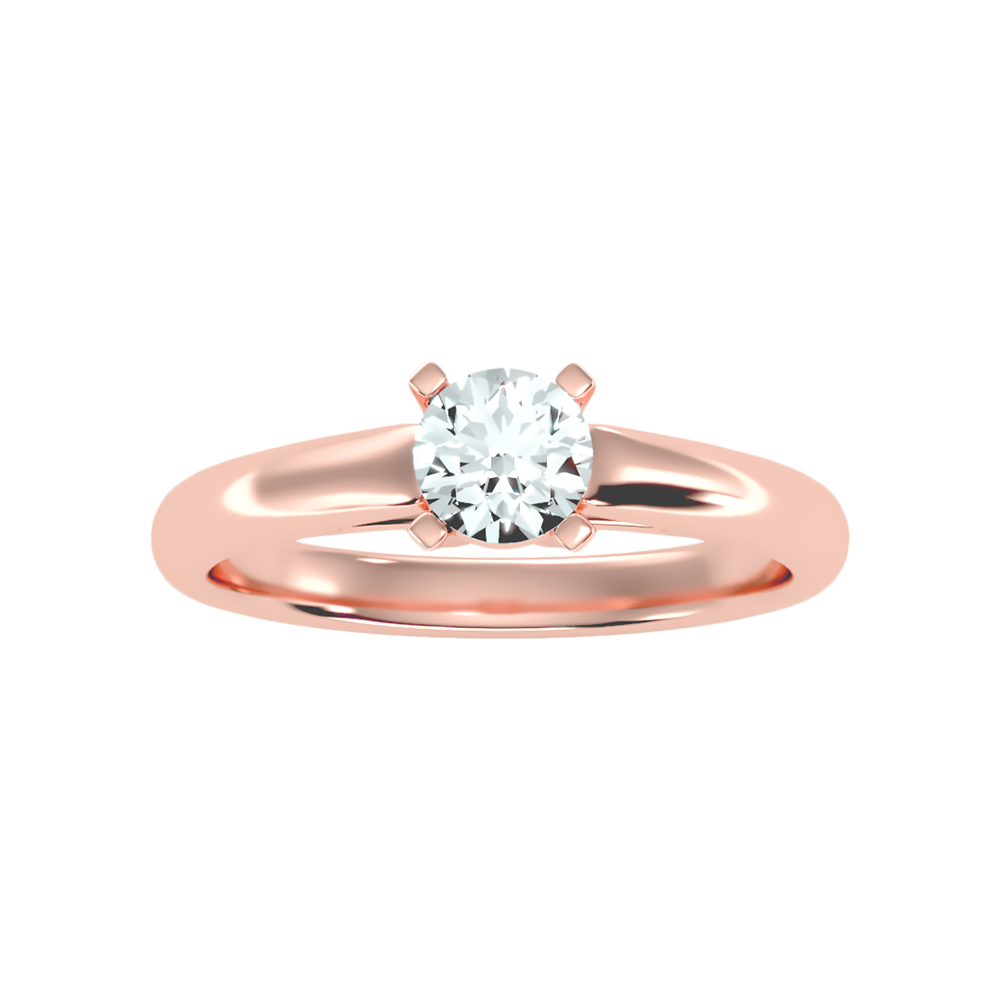 Vello Classic Solitaire Ring