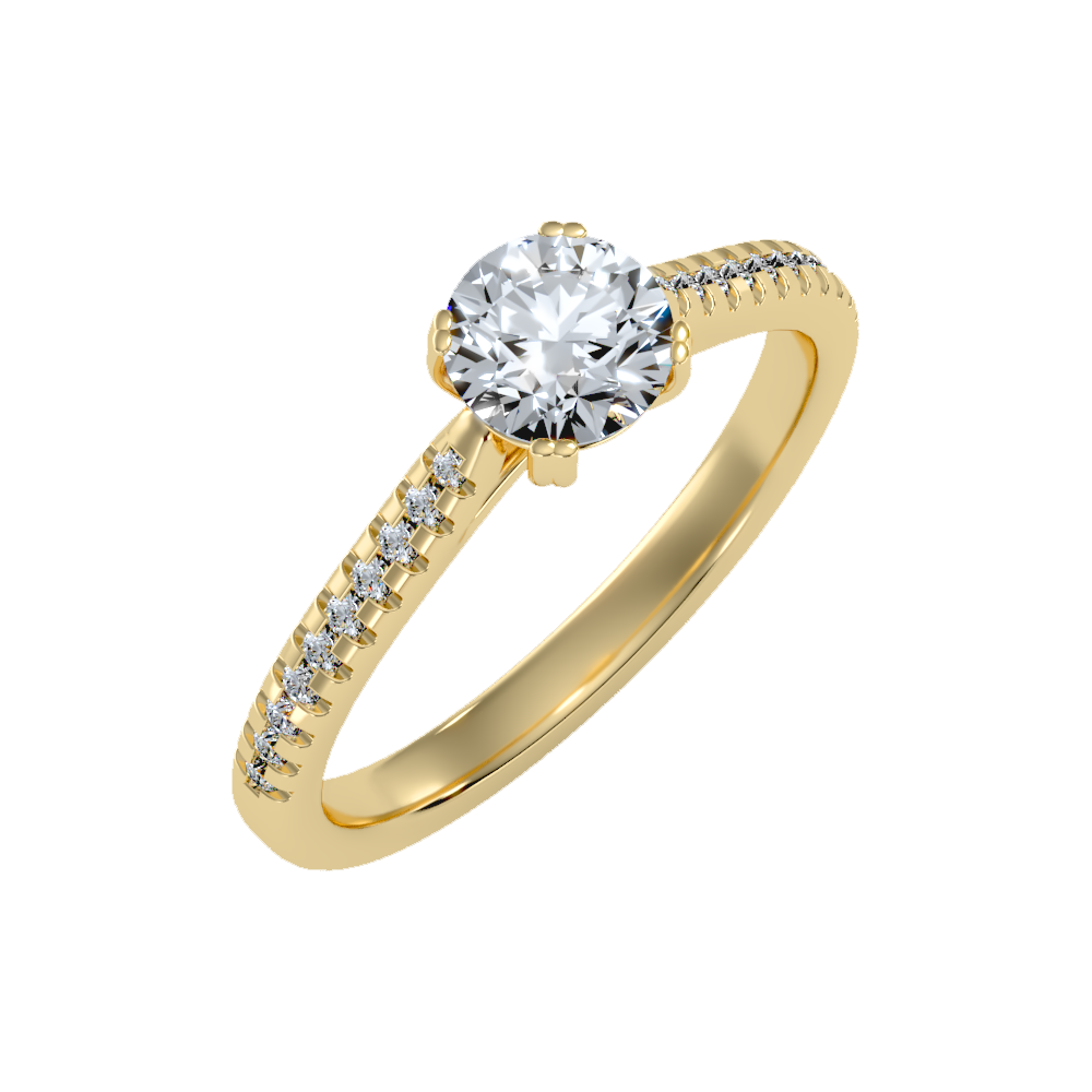 High-Minded Solitaire Ring-Color_Yellow-Gold