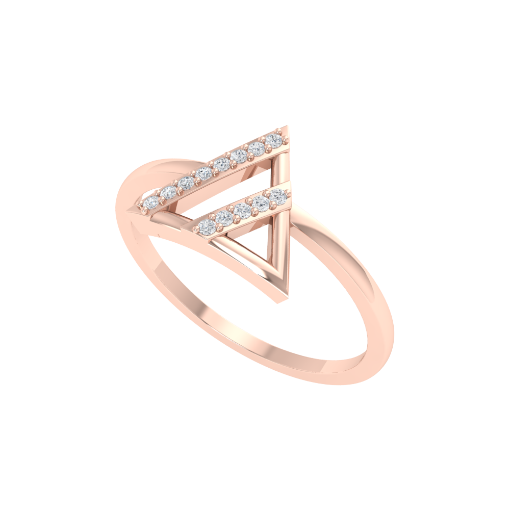 Twisted Tiara Diamond Ring