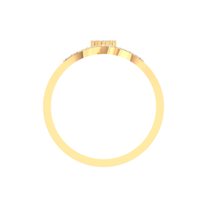 Dazzling Crowny Ring