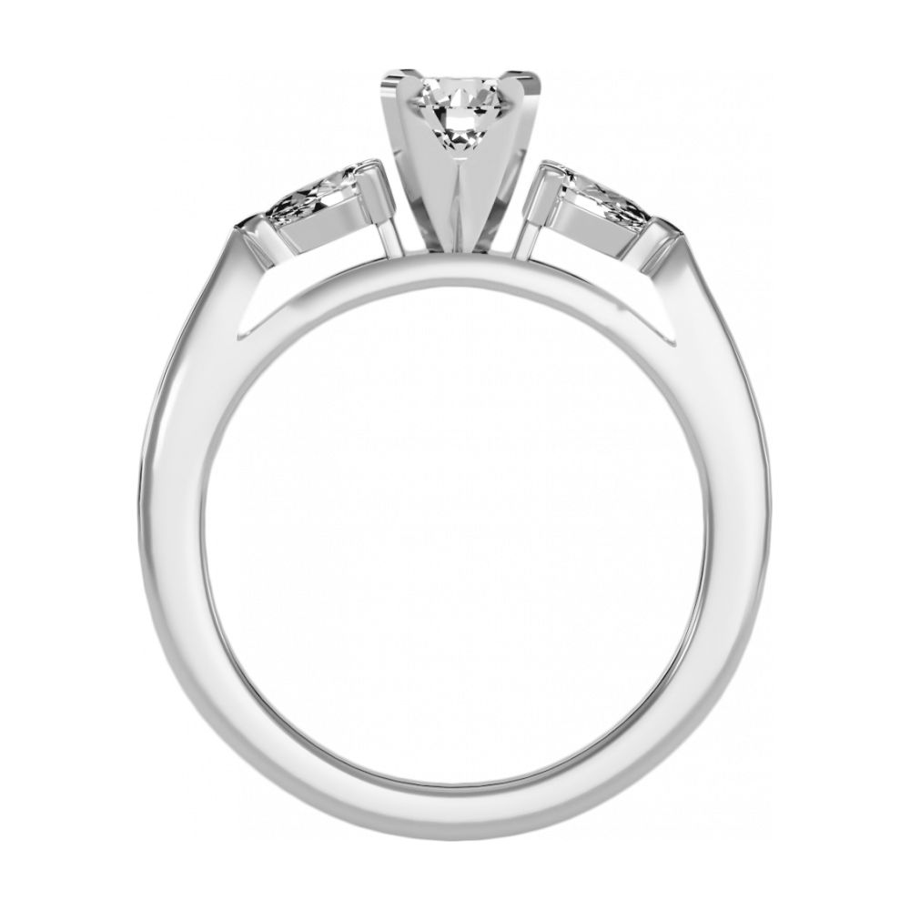 Styliah Solitaire Ring-Color_White-Gold