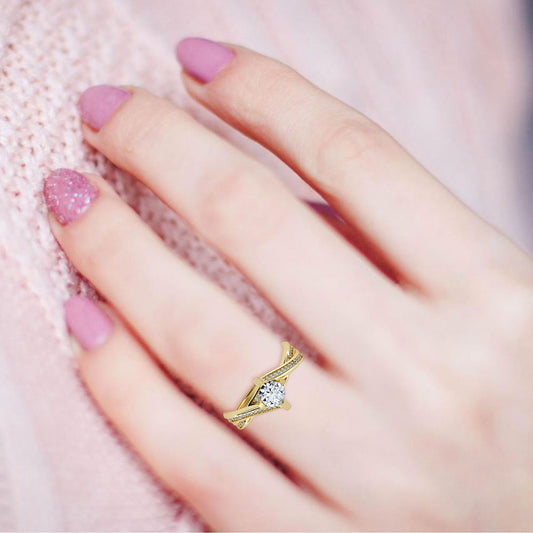 Hermoso Solitaire Ring