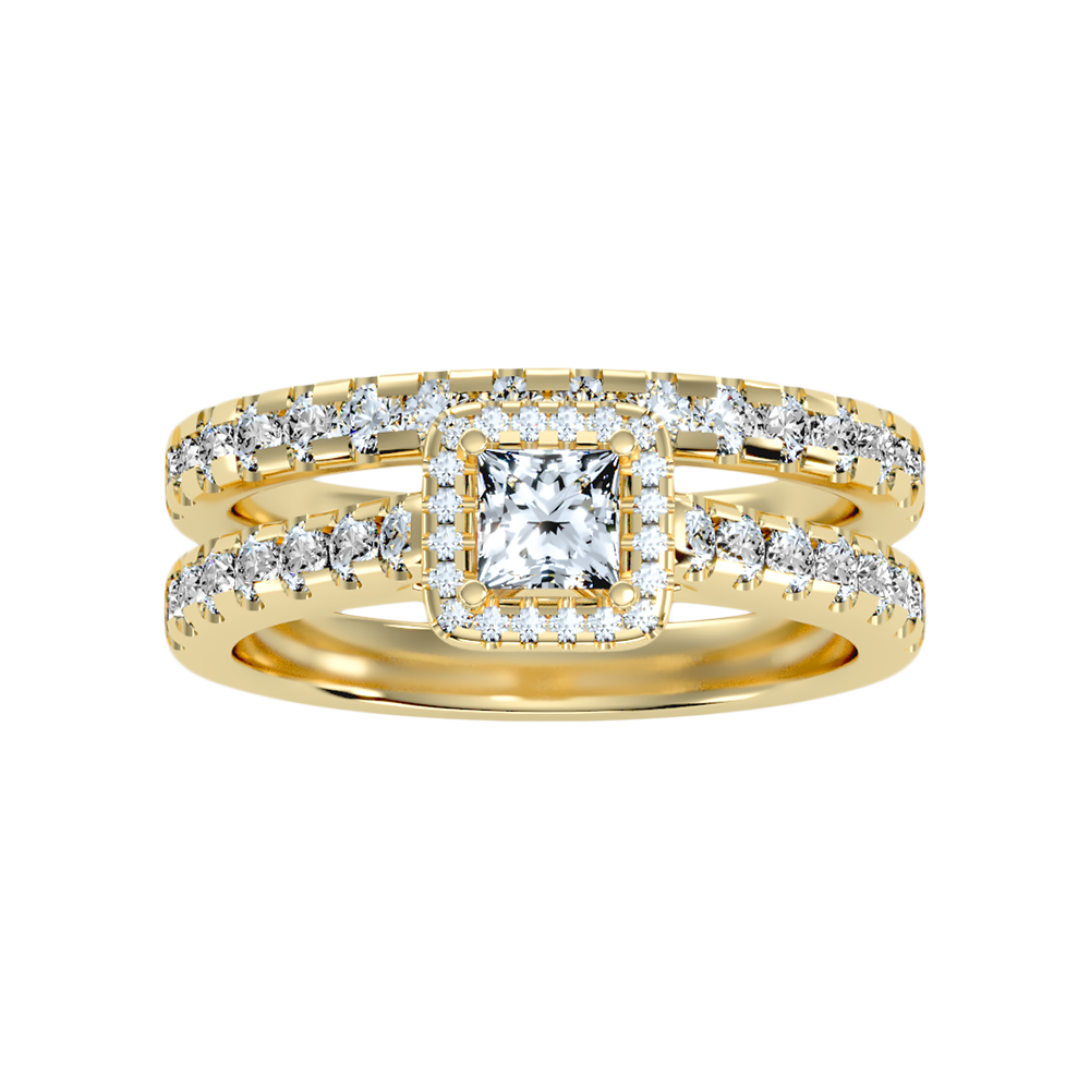 Scintilla Bridal Ring Set