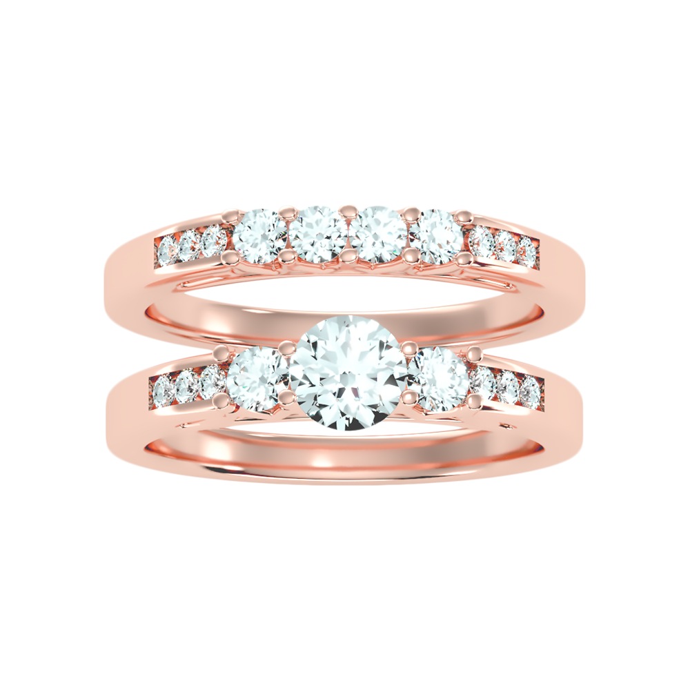 Sequoia Bridal Ring Set