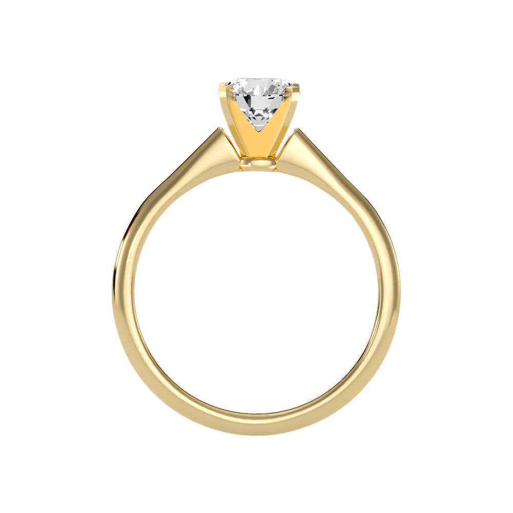 Duox Classic Solitaire Ring