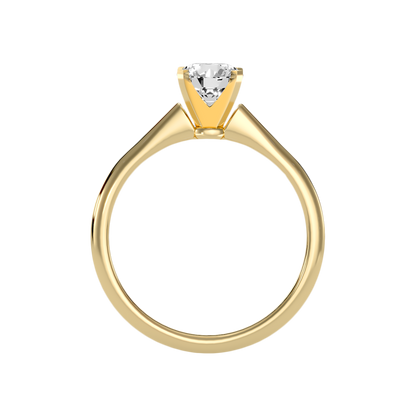 Duox Classic Solitaire Ring