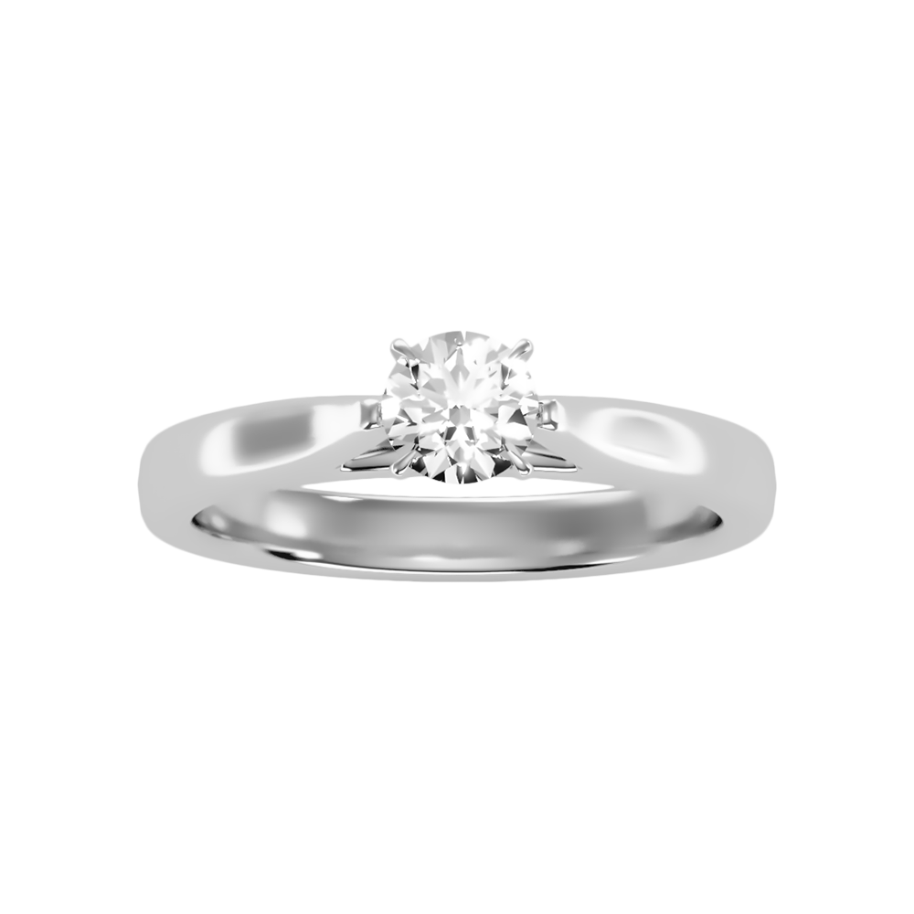 Super Classic Solitaire Ring