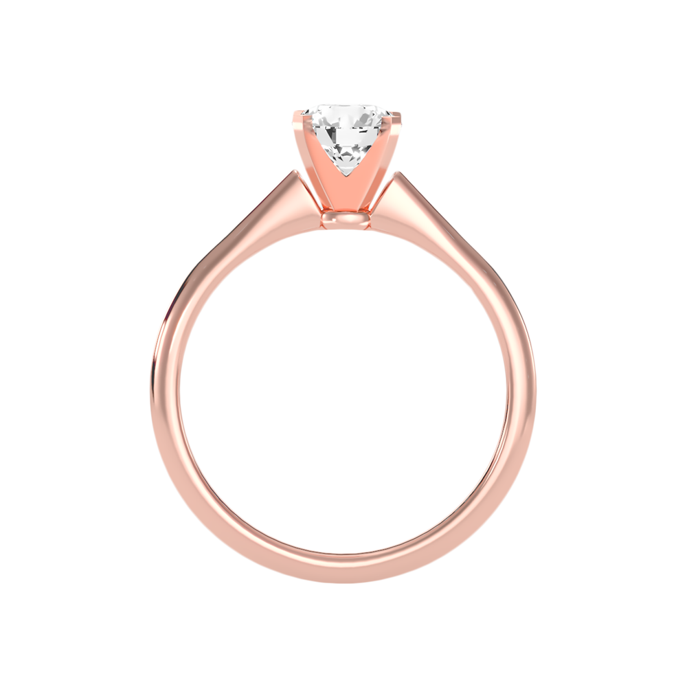 Duox Classic Solitaire Ring