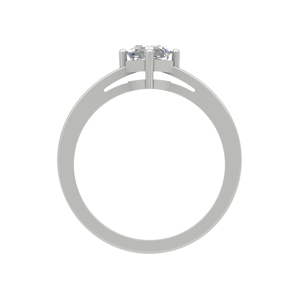 Vintage Inspired Solitaire Ring