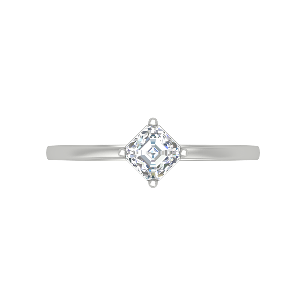Vintage Inspired Solitaire Ring