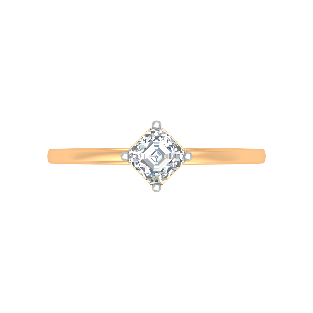 Vintage Inspired Solitaire Ring