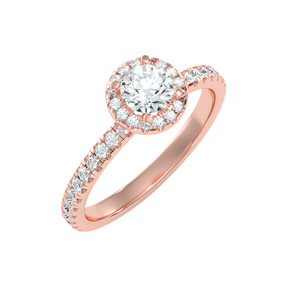 Stunned  Solitaire Ring-Color_Rose-Gold