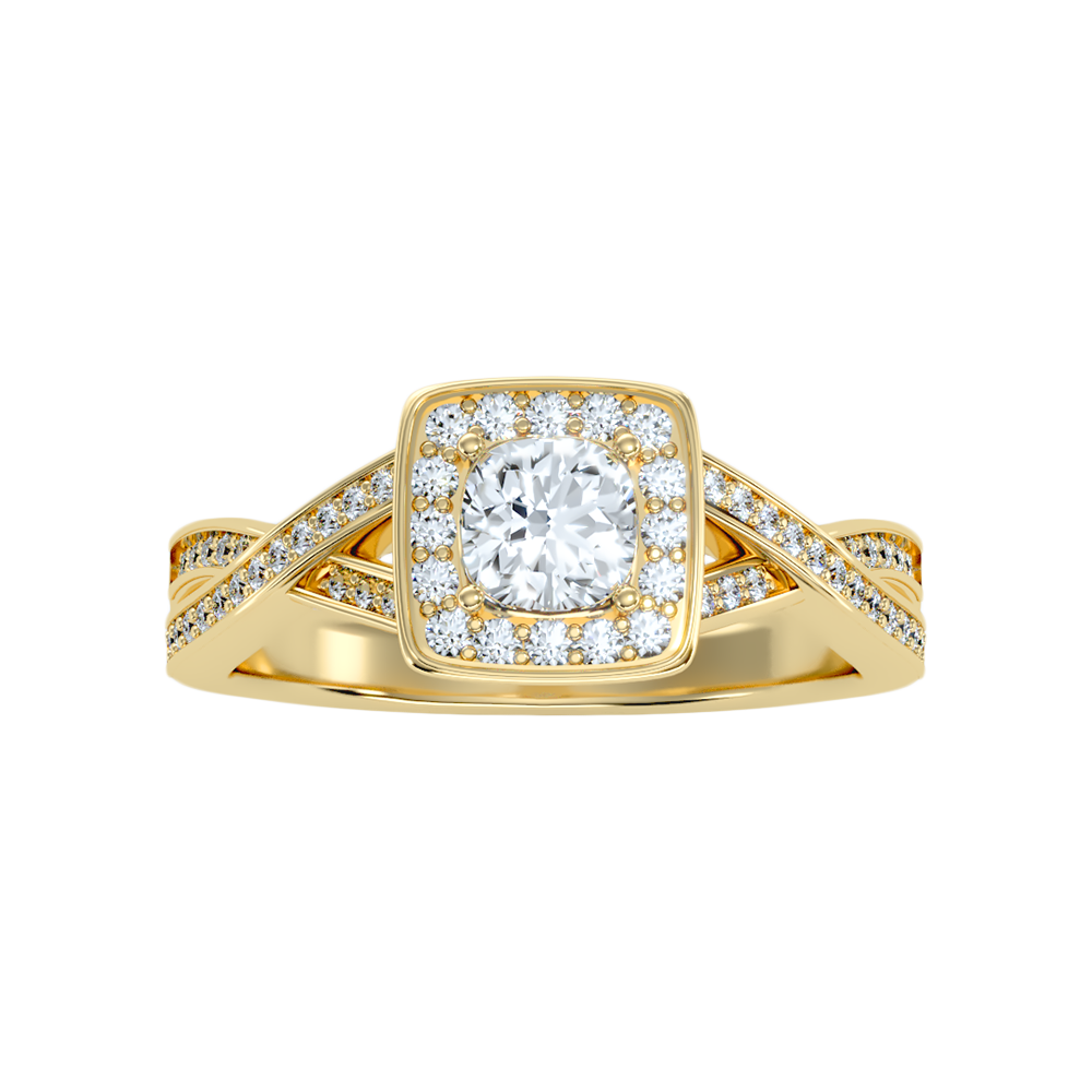 Luke Solitaire Ring