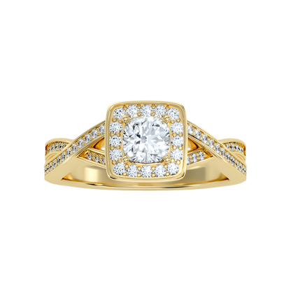 Luke Solitaire Ring