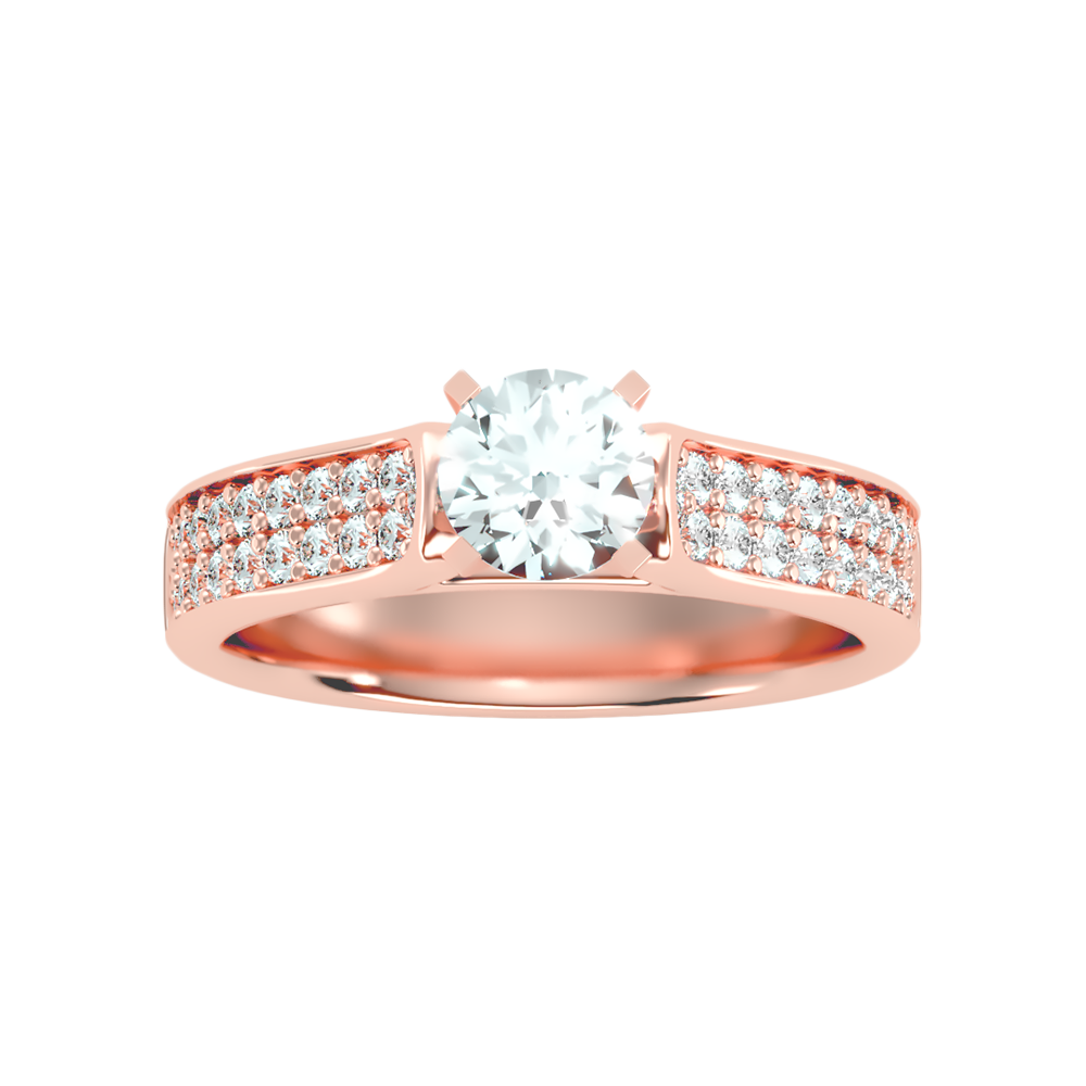 Unique Solitaire Ring