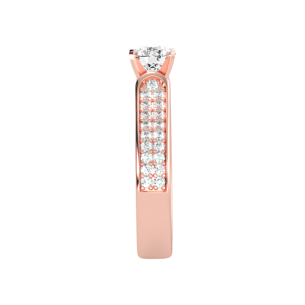 Unique Solitaire Ring