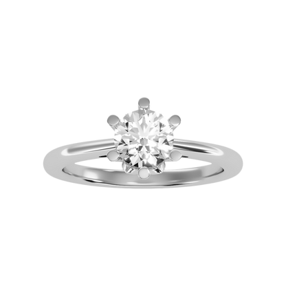 Floraison Classic Solitaire Ring