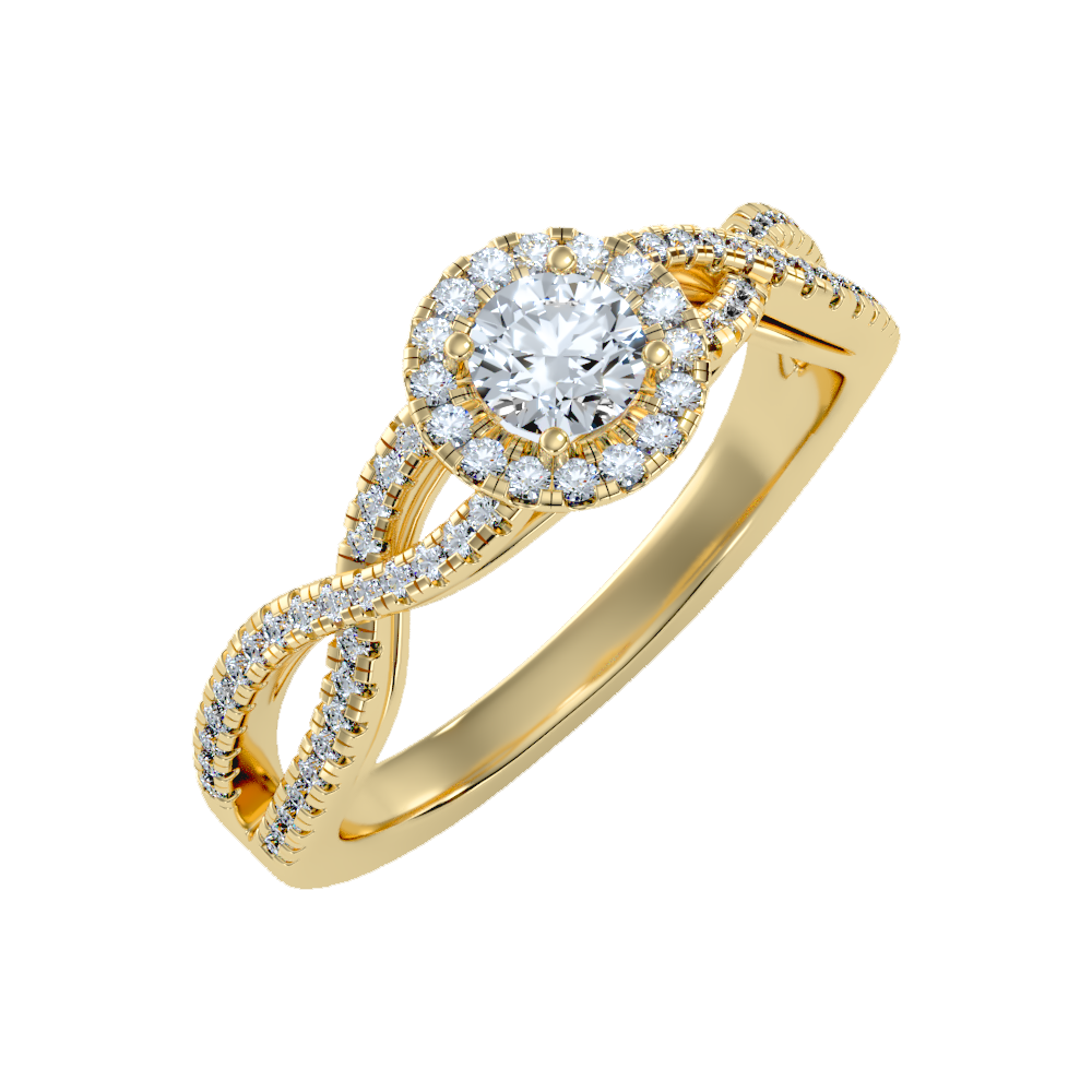 Fabulous Halo Diamond Ring