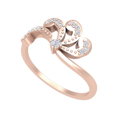 Irrina Diamond Ring-Color_Rose-Gold