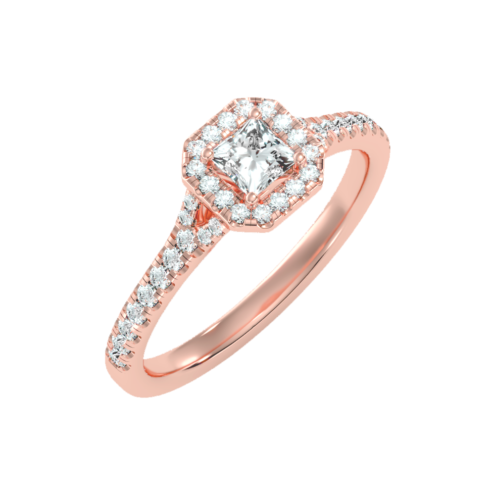 Refined Solitaire Ring-Color_Rose-Gold