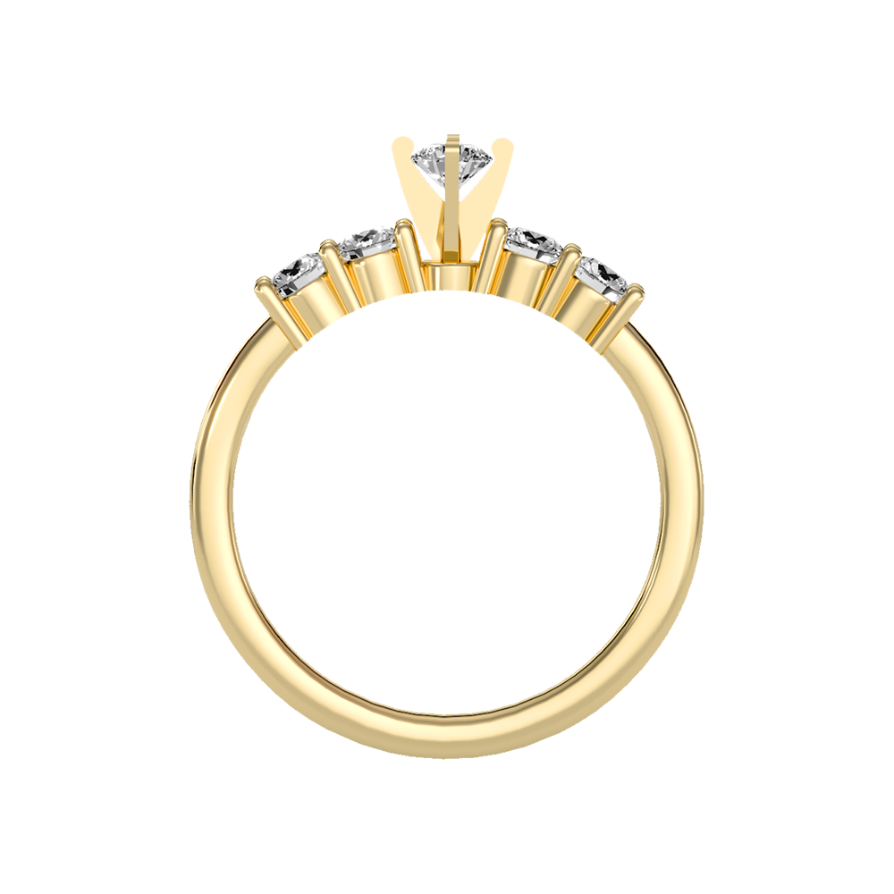 Holy Solitaire Ring