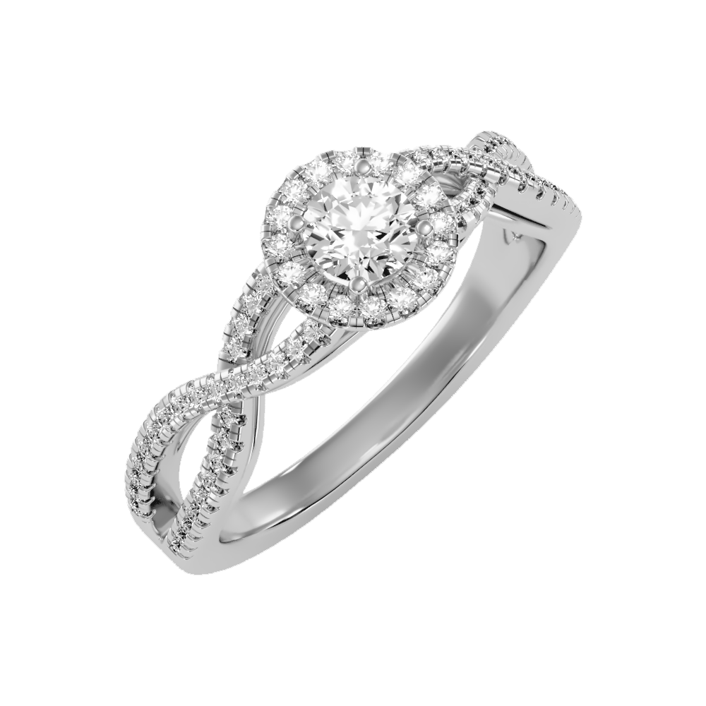 Fabulous Halo Diamond Ring