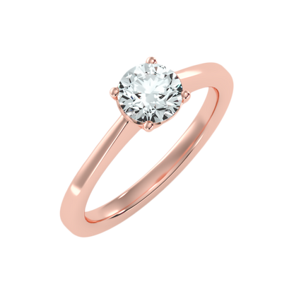 Chatoyer Classic Solitaire Ring-Color_Rose-Gold