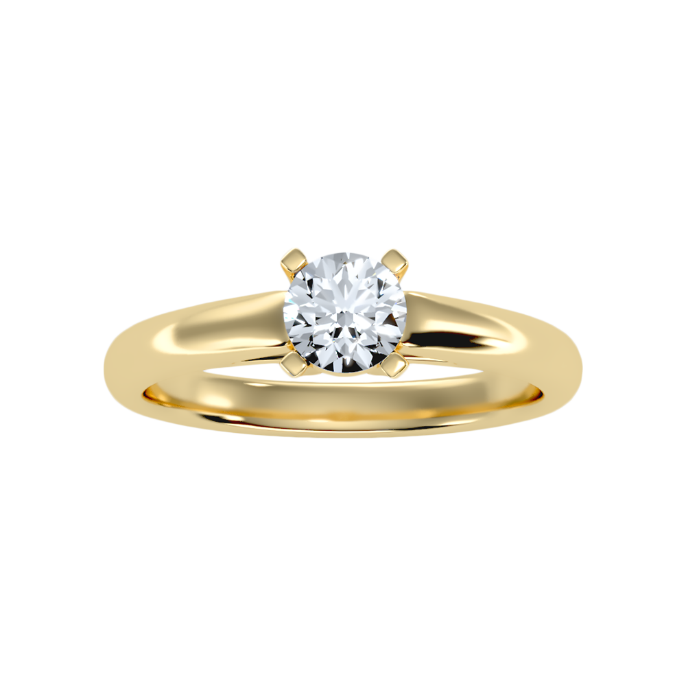 Vello Classic Solitaire Ring