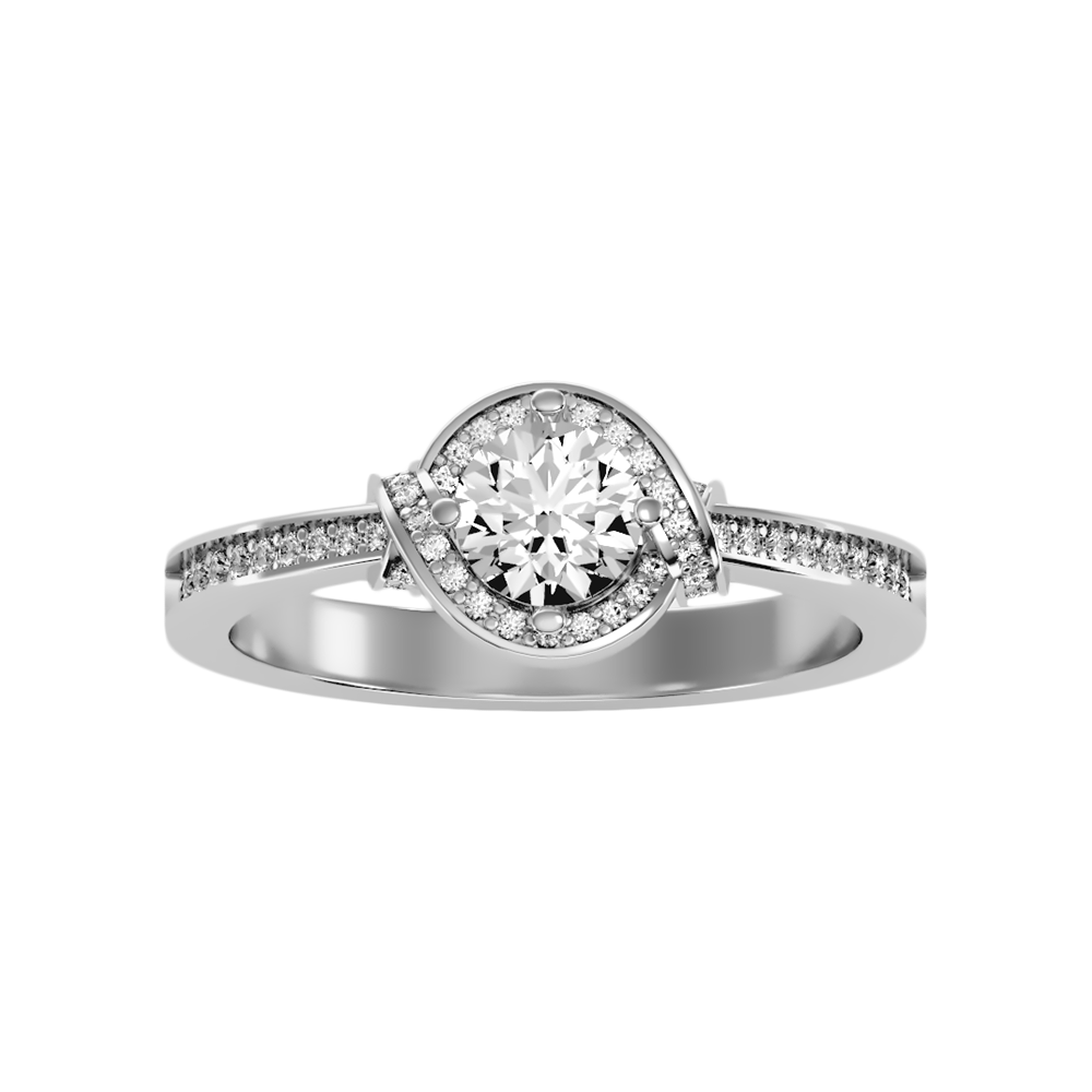 Almendra Solitaire Ring