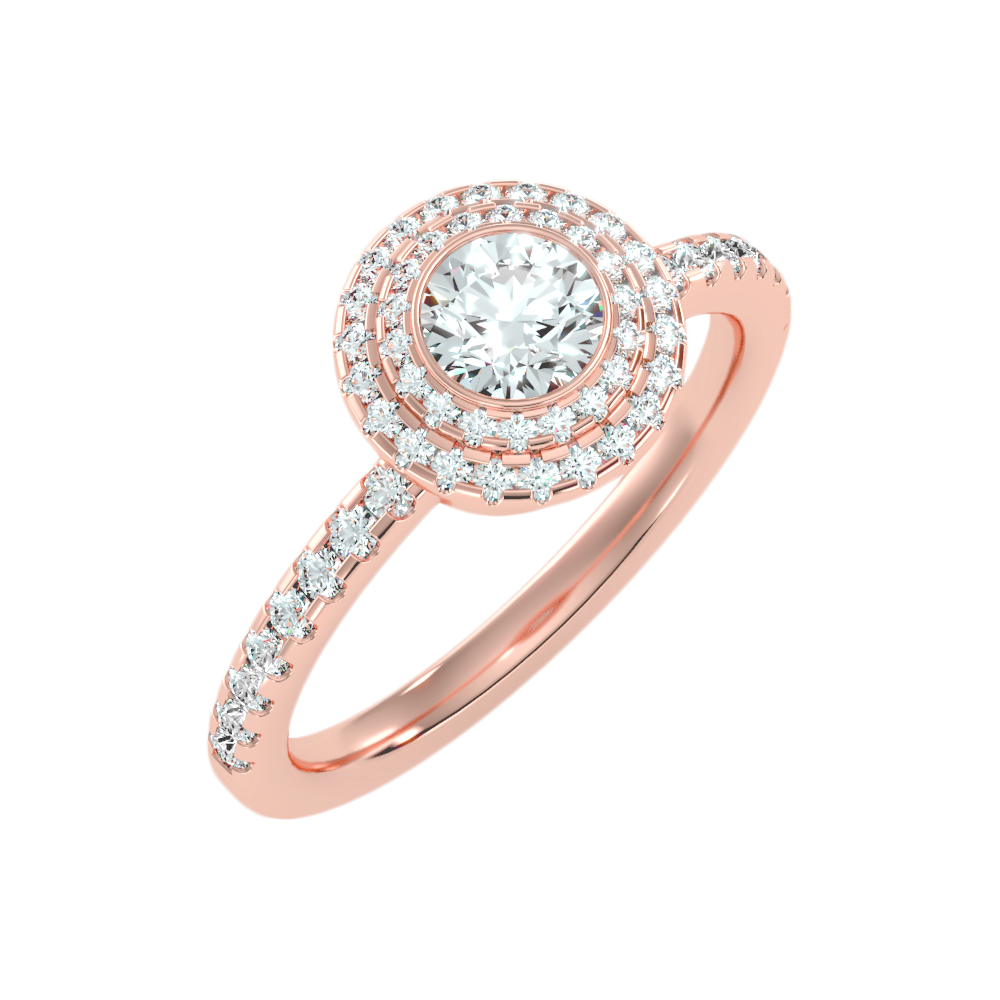 Dazz Halo Ring