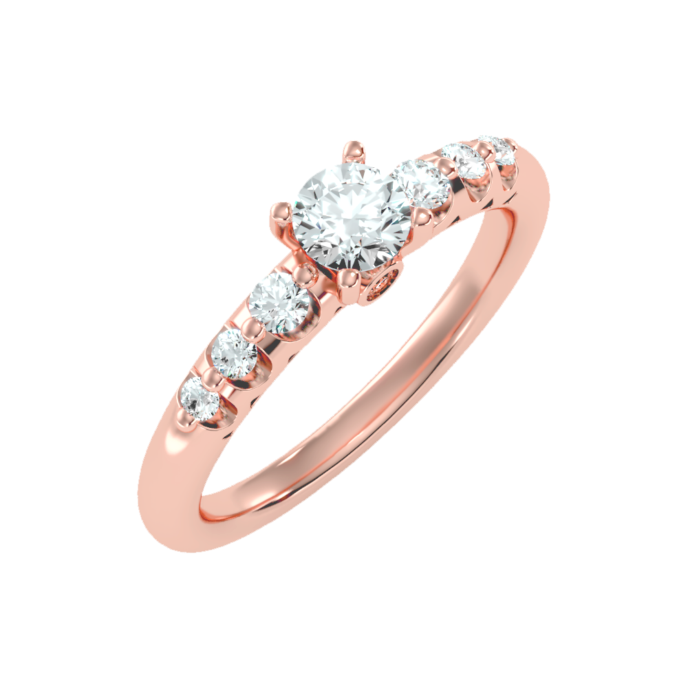 Glimful Solitaire Ring-Color_Rose-Gold