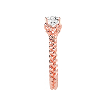 The Complimenting Solitaire Ring