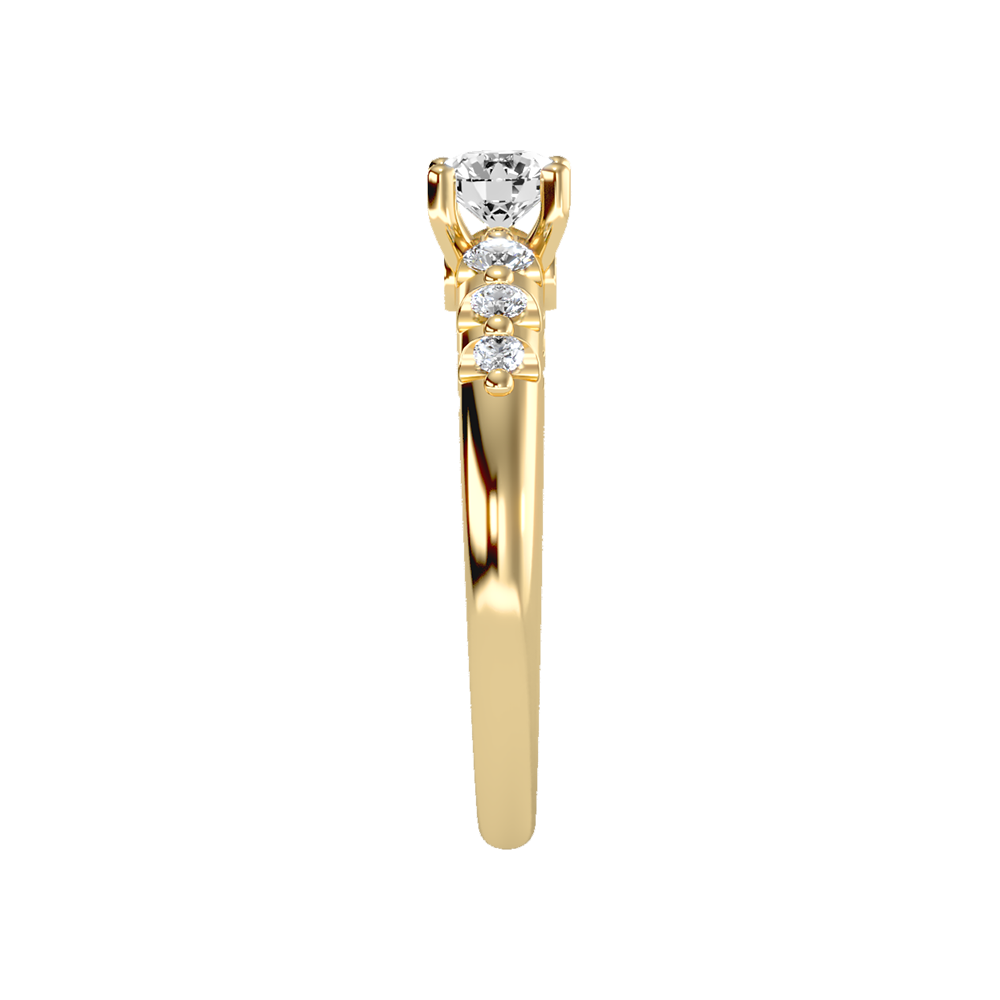 Glimful Solitaire Ring
