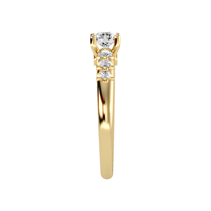 Glimful Solitaire Ring