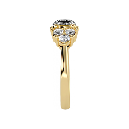 The Fearless Solitaire Ring
