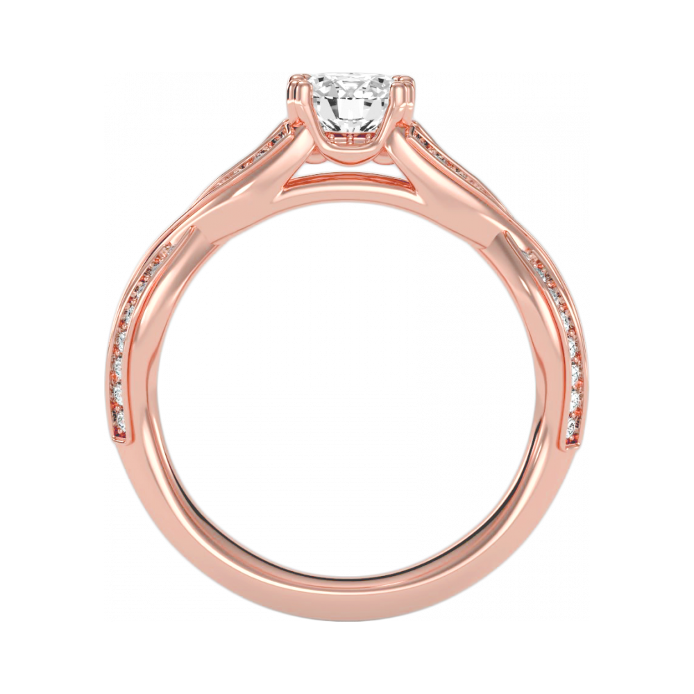 A Simple and Beautiful Engagement Ring-Color_Rose-Gold