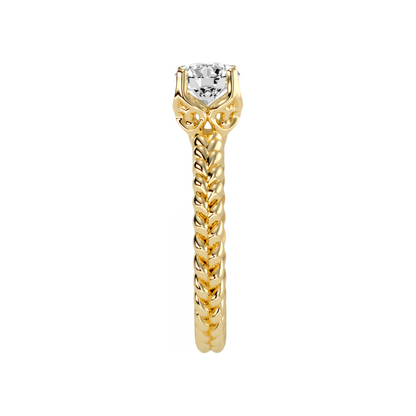 The Complimenting Solitaire Ring