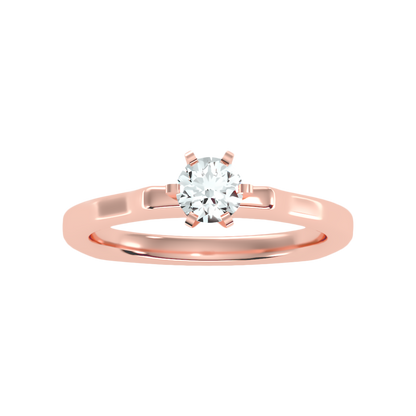 Lissome Solitaire Ring
