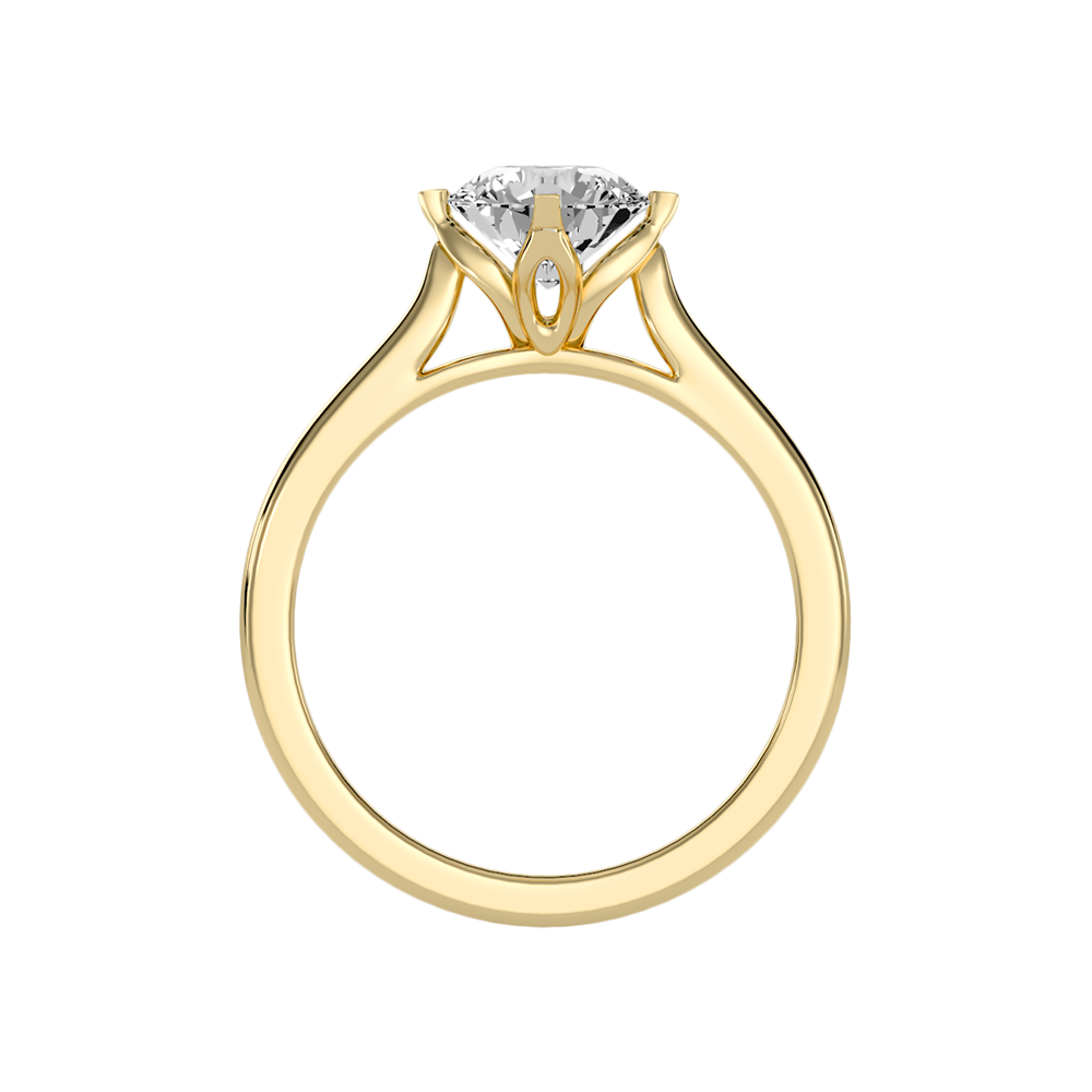 Lilt Solitaire Ring
