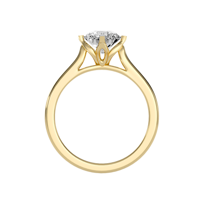 Lilt Solitaire Ring