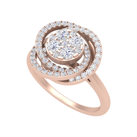 Superficial Band Cluster Ring