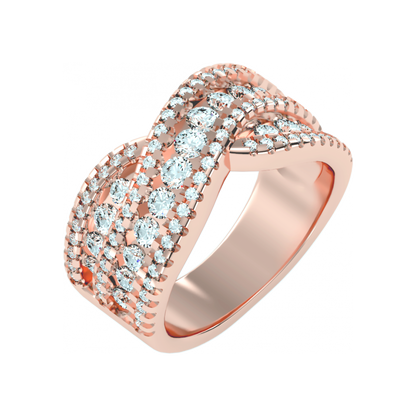 Noble Half Eternity Ring