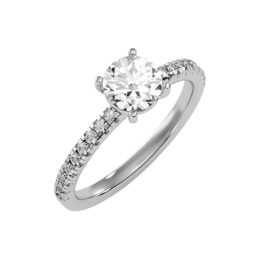 Exalted Solitaire Ring-Color_White-Gold