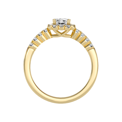 Fashionable Solitaire Ring