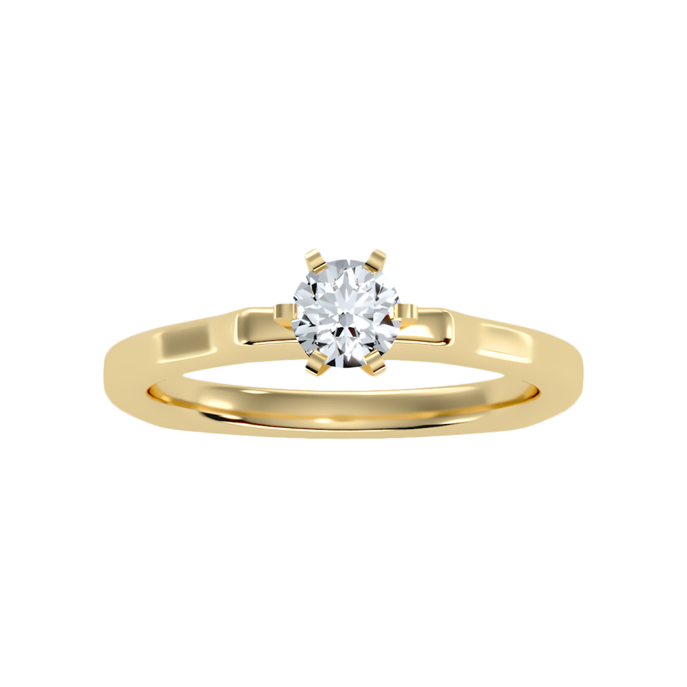 Lissome Solitaire Ring
