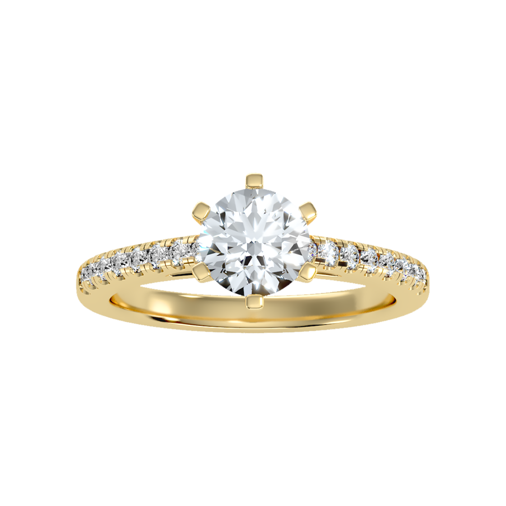 Light Solitaire Ring