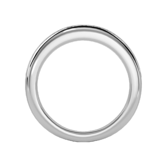 Bespoke Men's Band -Color_White-Gold