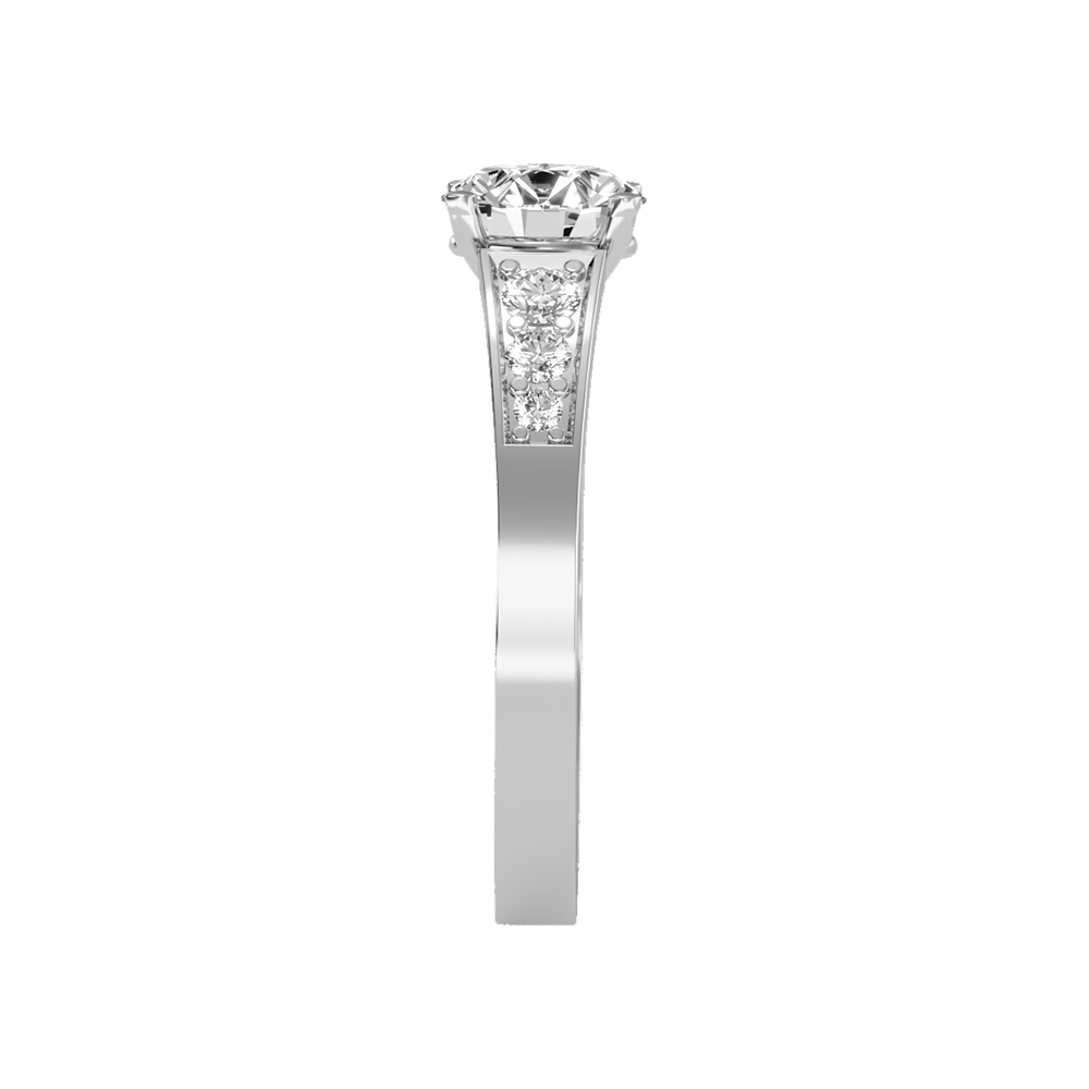 Ultimate Star Solitaire Ring